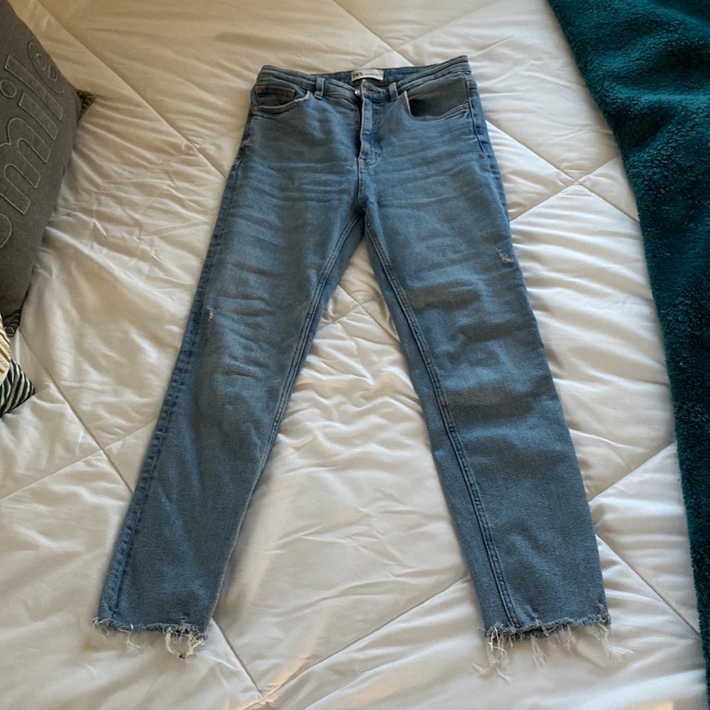 Zara high waisted skinny
